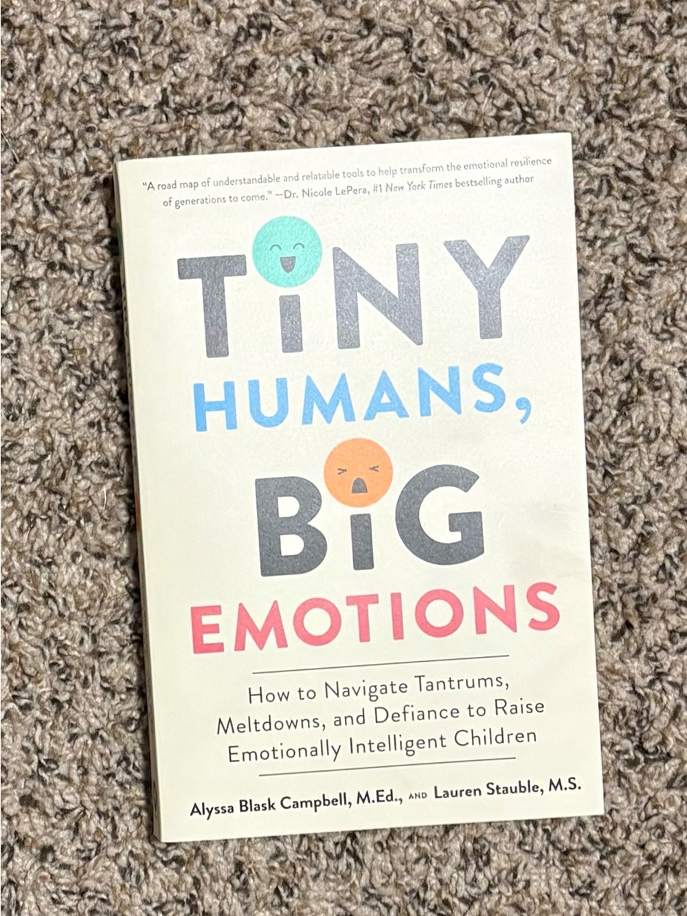 Tiny Humans, Big Emotions – Pink Cover by